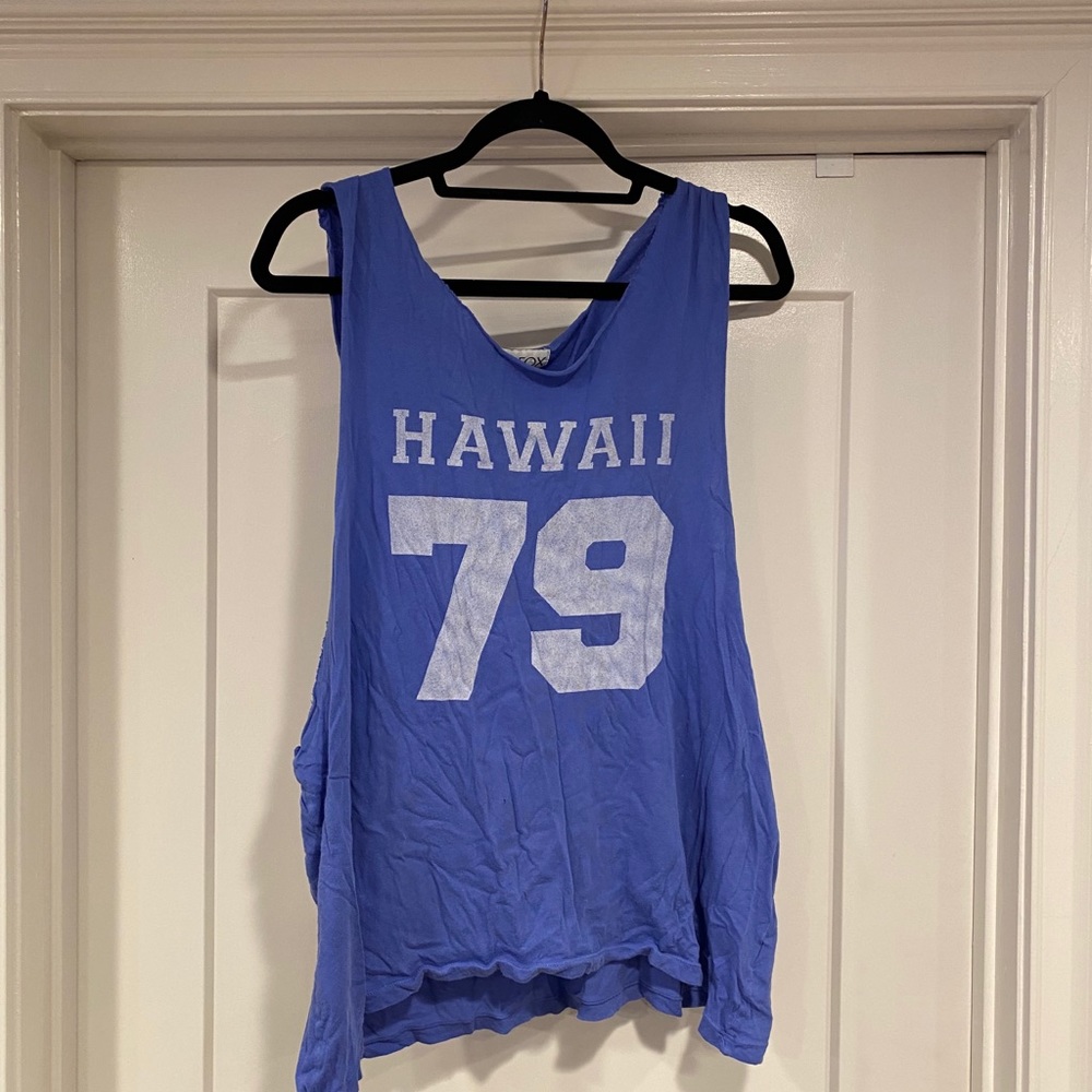 WILDFOX Hawaii 79 Muscle Tank Top! Size L!
